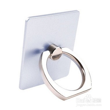 如何清理手机指环支架的黏着物?