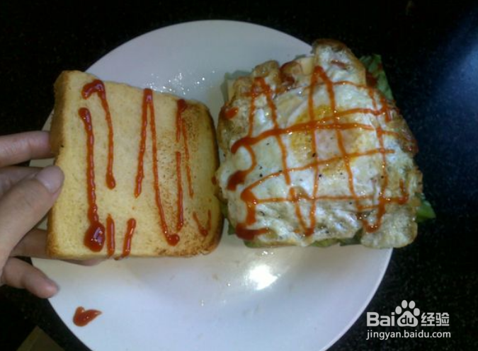 怎么做煎蛋三明治