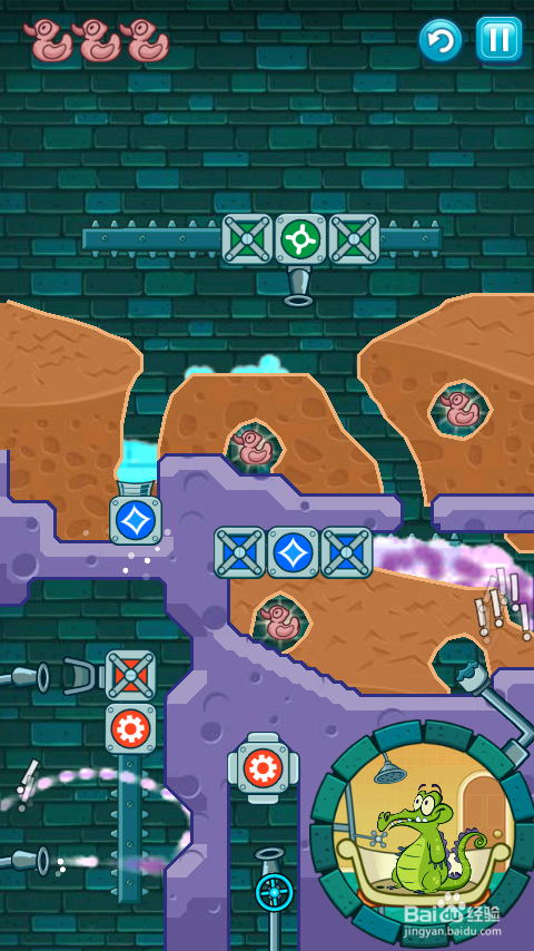 顽皮小鳄鱼爱洗澡3-20水帘洞怎么过