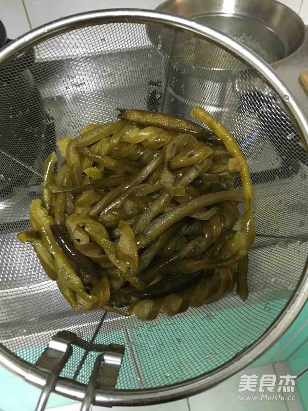 凉拌海茸的做法