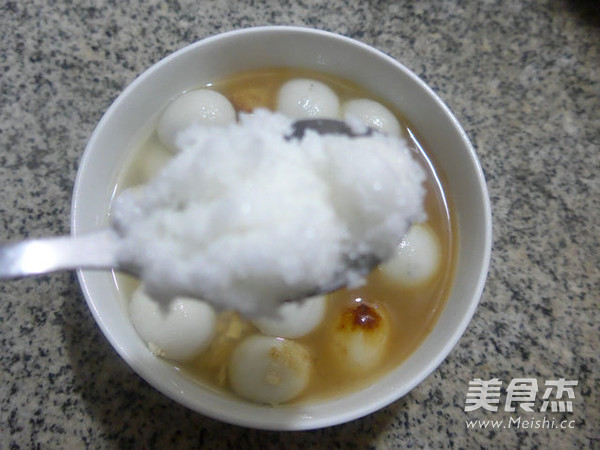 咖啡燕麦片汤圆