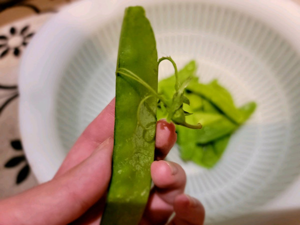 懒人清炒荷兰豆