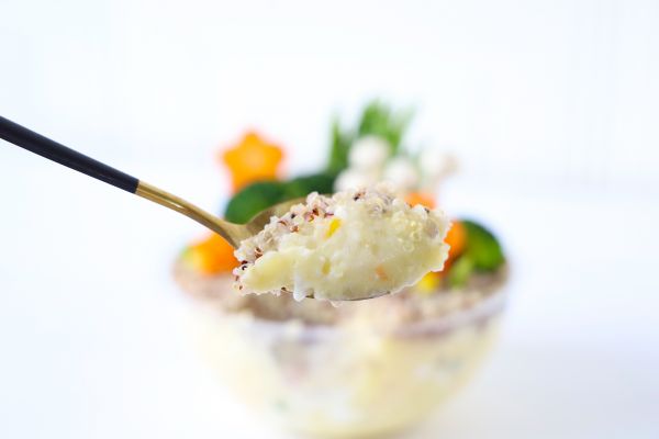 土豆泥藜麦蔬菜盆栽沙拉