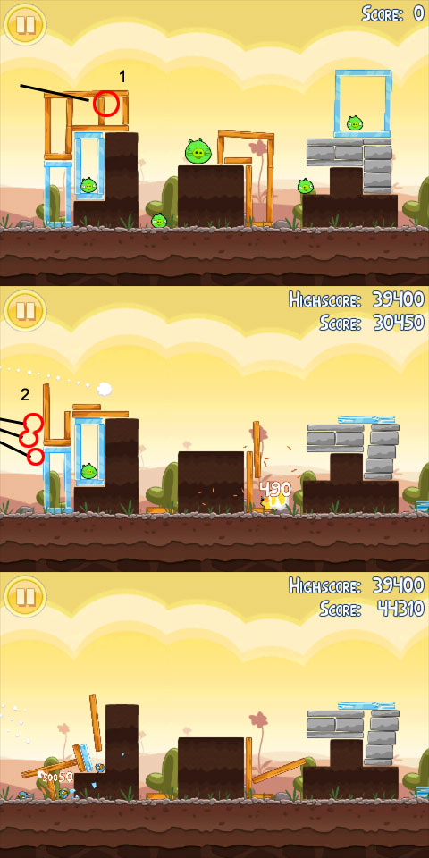 愤怒的小鸟图文攻略2