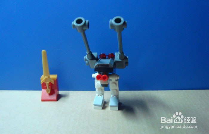 积木场景搭建之机器人与未来骑士