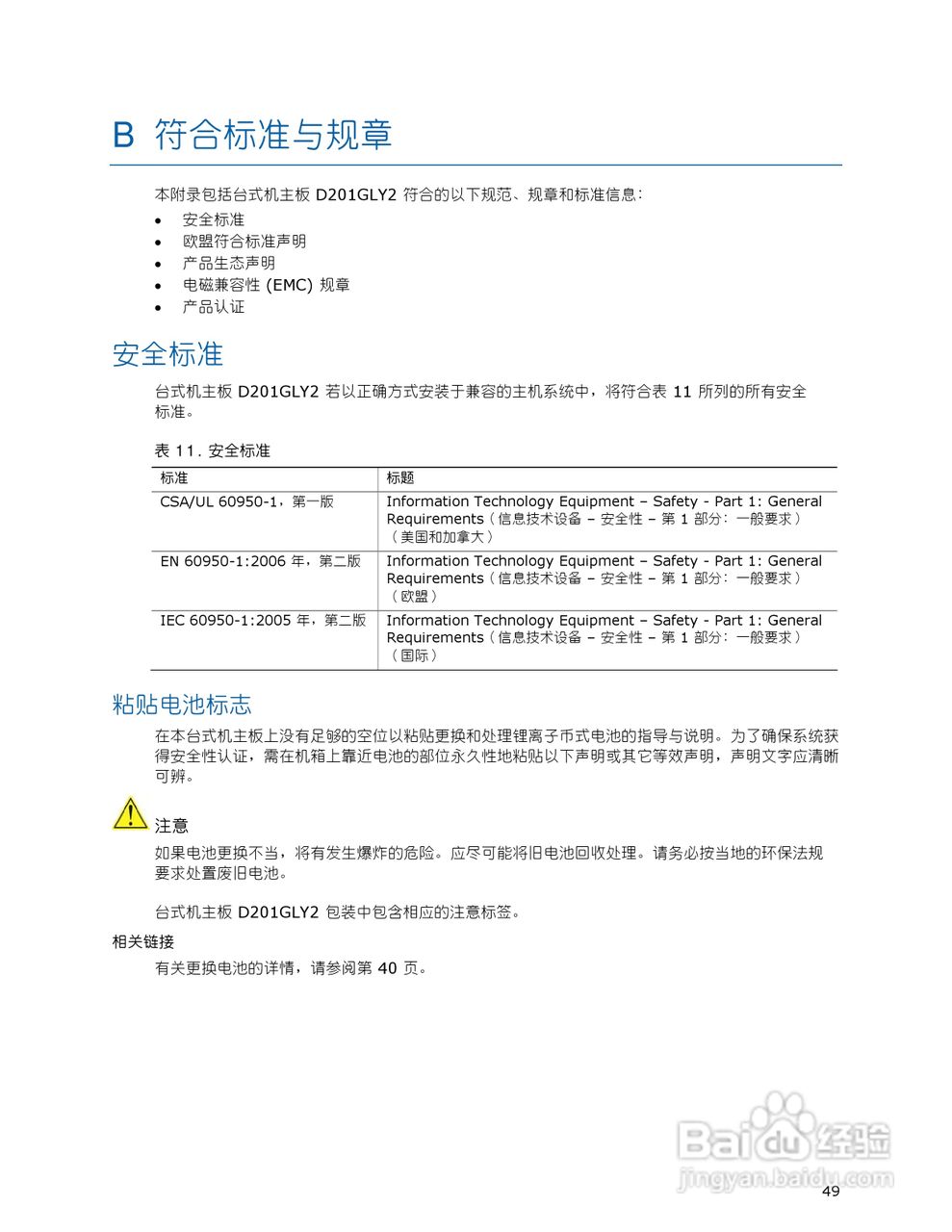 英特尔D201GLY2型主板说明书:[5]