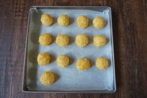 怎么做好吃的拉丝芝士土豆球