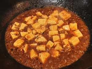 麻婆豆腐的做法