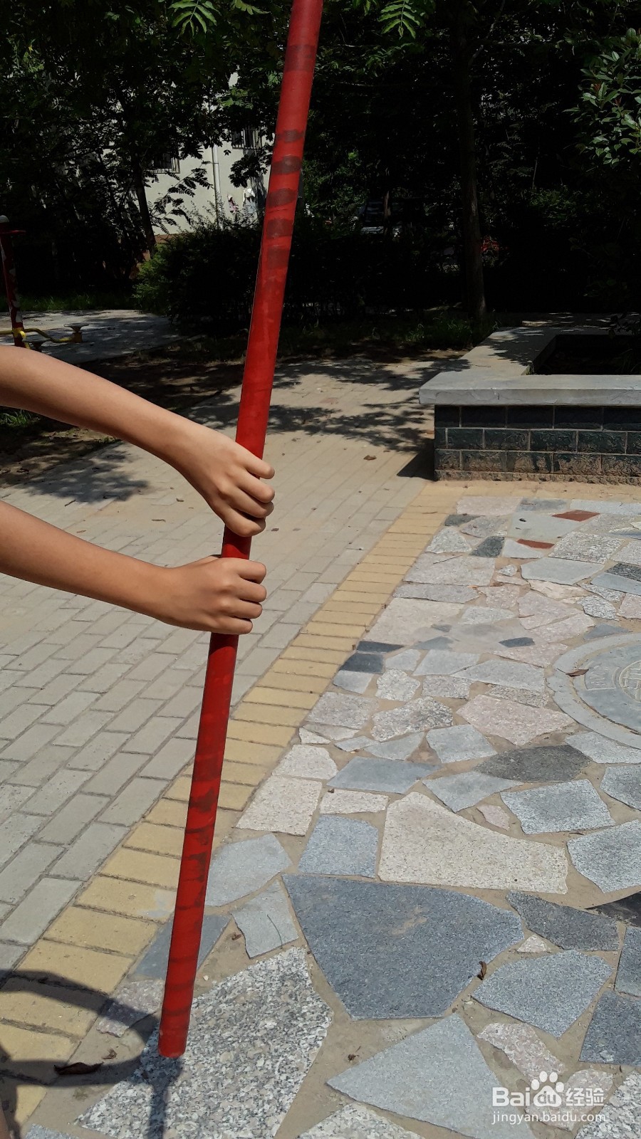 自制好用安全多功能太极棍（太极十三把棍）