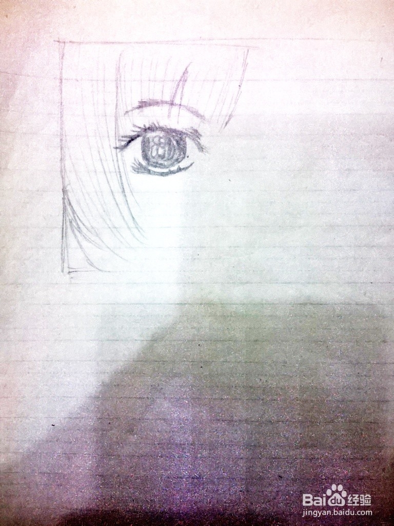 如何在不画脸的轮廓的时候有画了半边脸的感觉