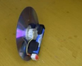 用硬盘碟片和光盘制作反重力小玩具