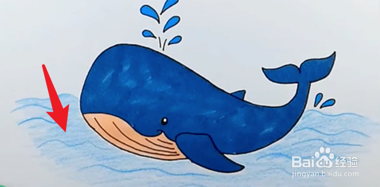 蓝鲸怎么画霸气