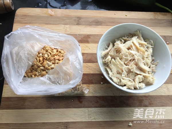 鸡丝拌黄瓜的做法