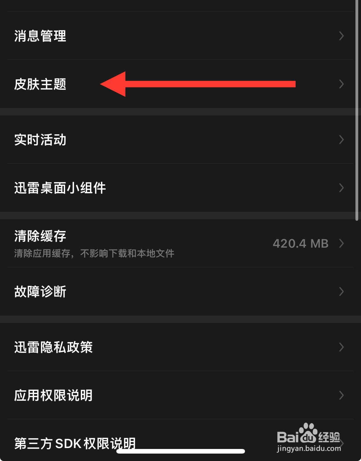 有什么方法更换迅雷的皮肤主题