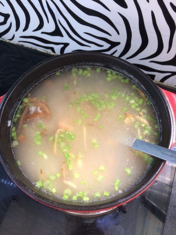 文蛤虾仁海鲜粥