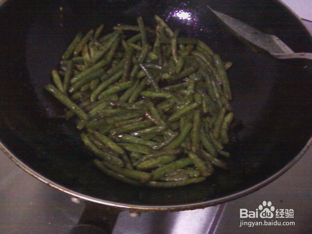 含家美食--干煸四季豆