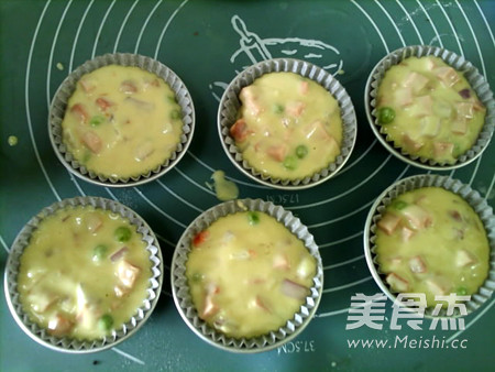 低油杂蔬火腿马芬