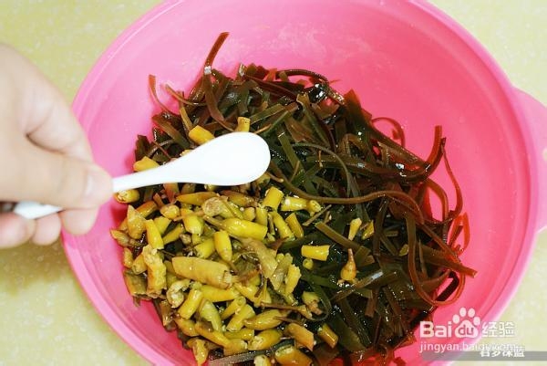 健康爽口小菜[泡椒海带丝]