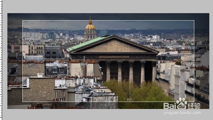 ps怎么给图片加透明边框