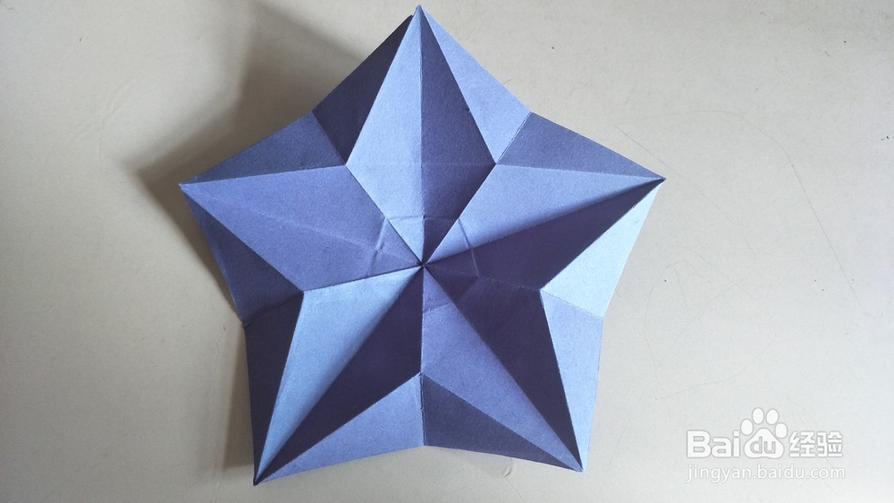 折纸：五角许愿星折纸图解教程