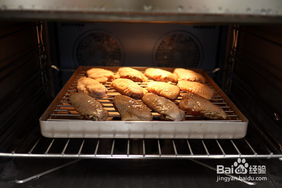 蜜汁烤翅的做法