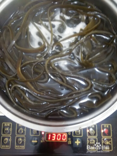 凉拌海带丝家常做法