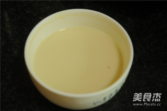 无油少盐的豆浆抹茶蛋糕