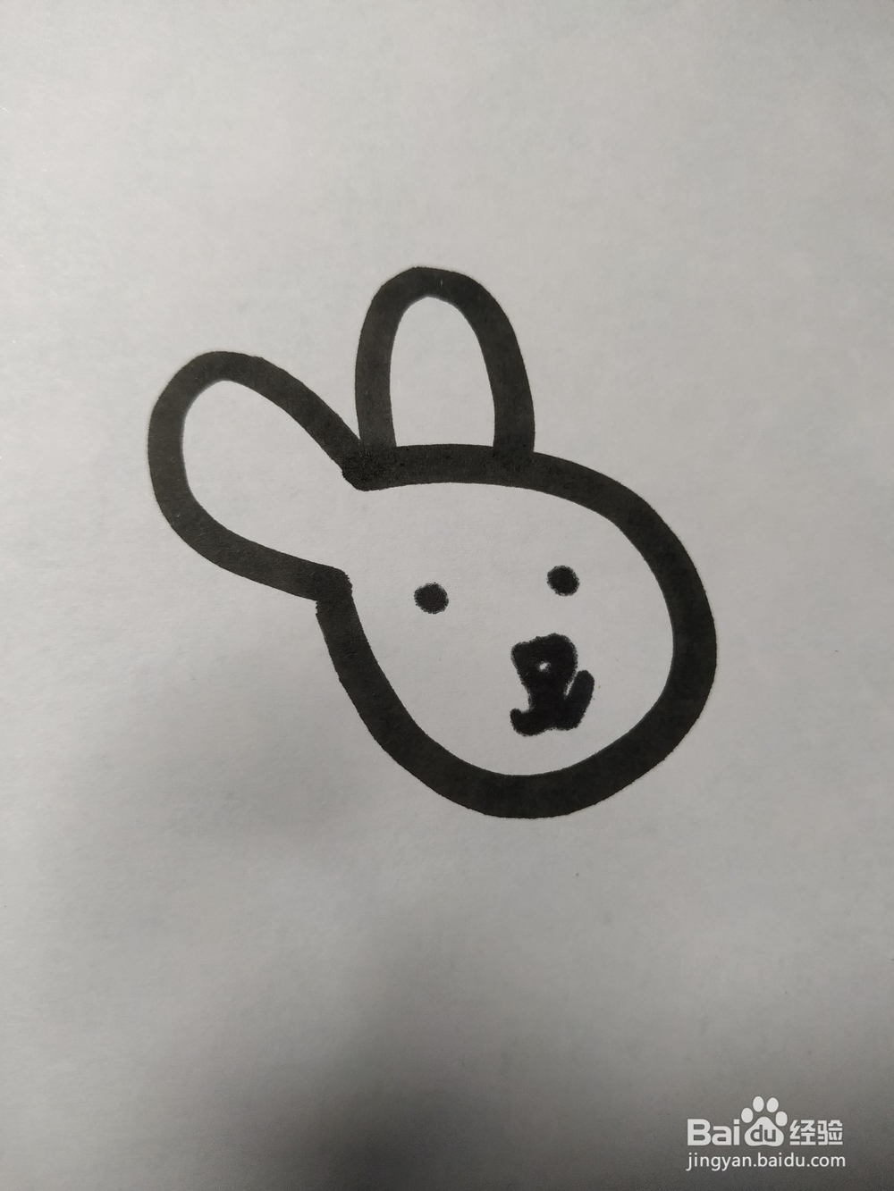 兔子的简笔画技法(十一)