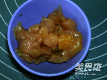 软嫩鸡肉豆腐饼