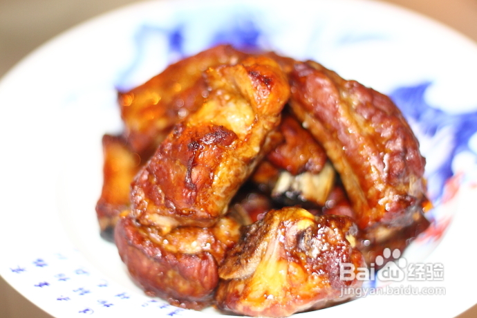 外焦里嫩的烤排骨