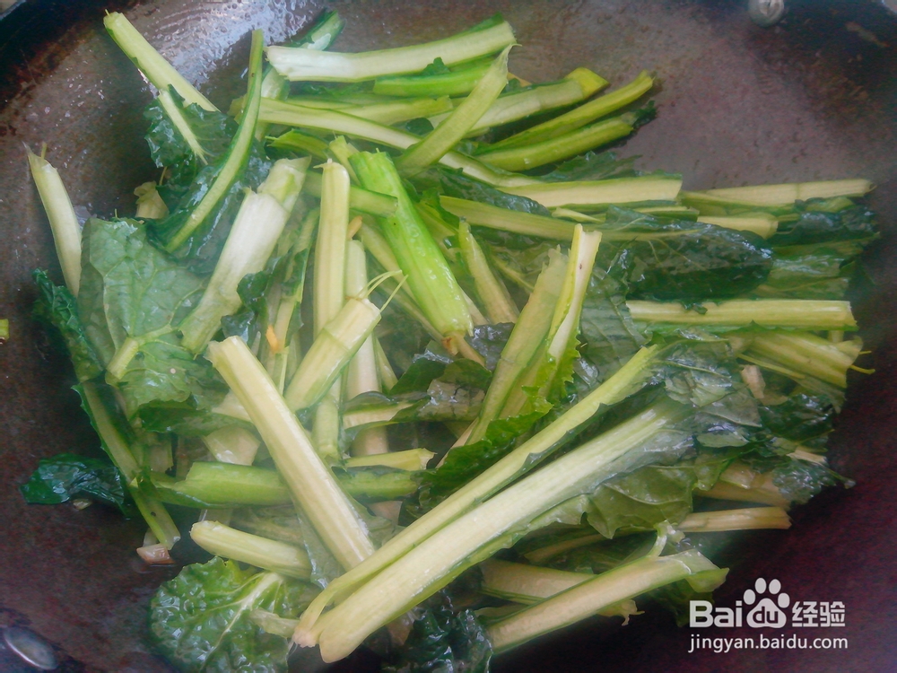 苔菜的营养价值——苔菜豆腐泡的做法