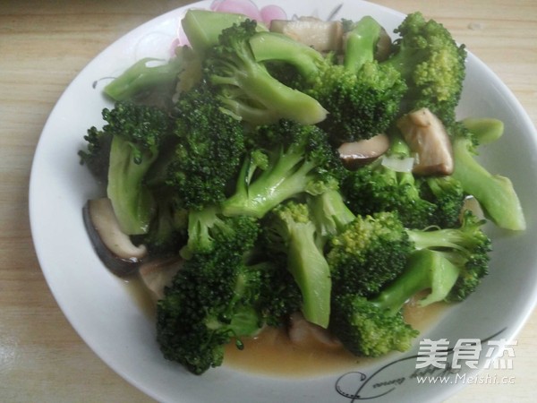 香菇炒西蓝花
