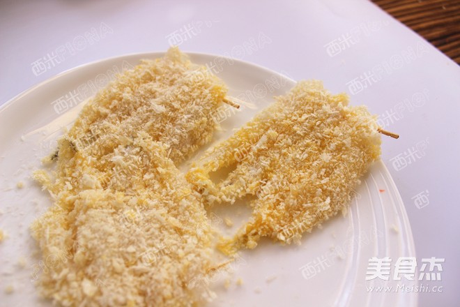 炸面鱼串的做法