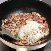 不点外卖187--什锦蔬菜培根焗饭