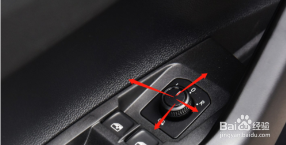 POLO后视镜如何调