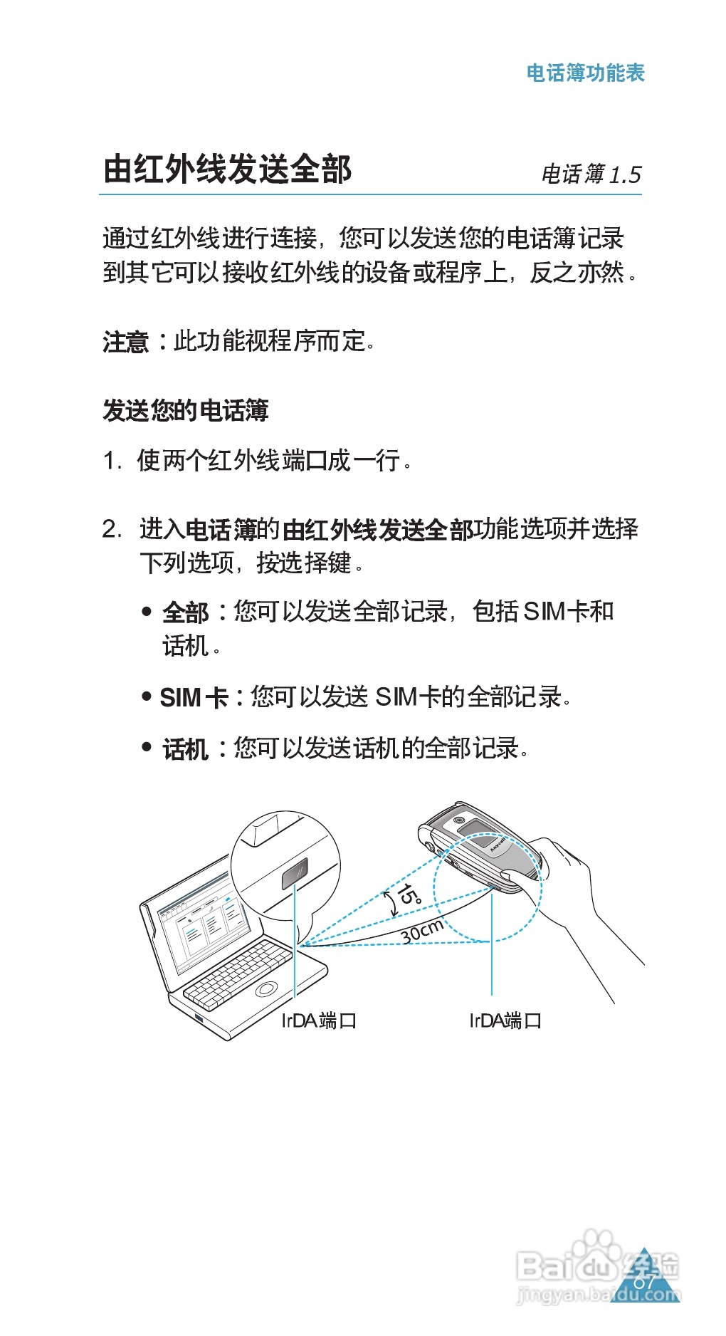 三星SGH-E708手机使用说明书:[7]
