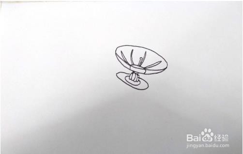 人造卫星简笔画怎么画