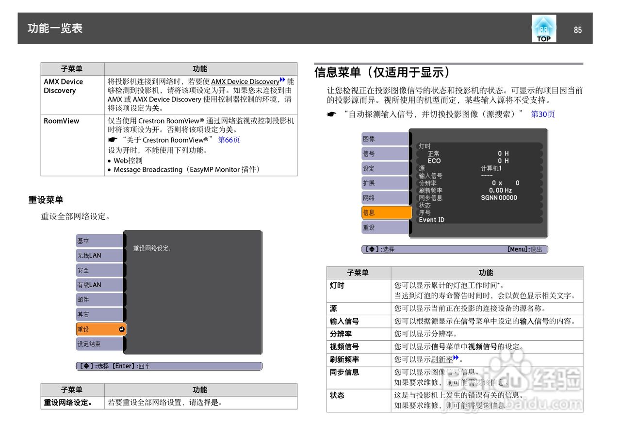 爱普生EB-C2000X投影机使用说明书:[9]