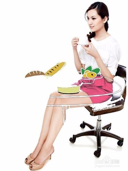 30秒小动作 瘦腰减腹随时随地