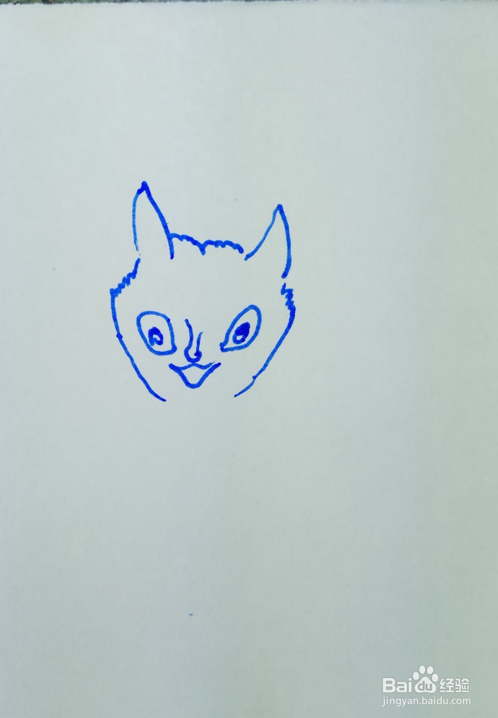 怎样画简笔画大尾巴黄猫？