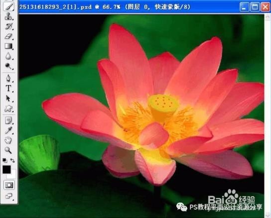 PhotoShop快速蒙版的应用实例教程