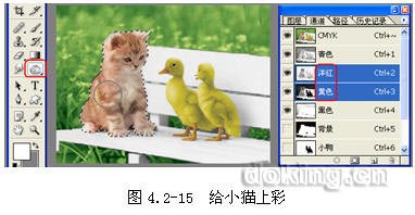 phtoshop教程系列之——上色