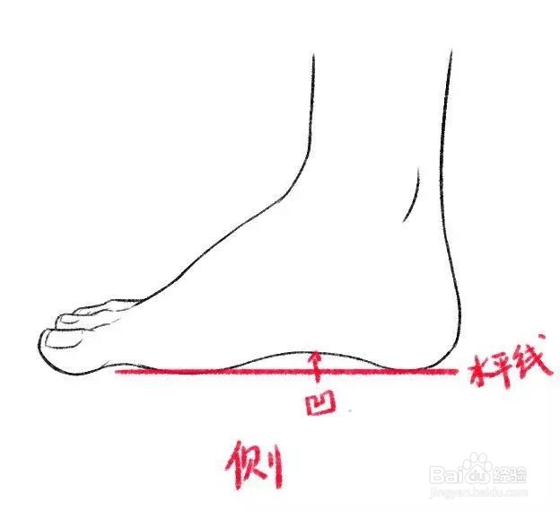 动漫人物的脚怎么画