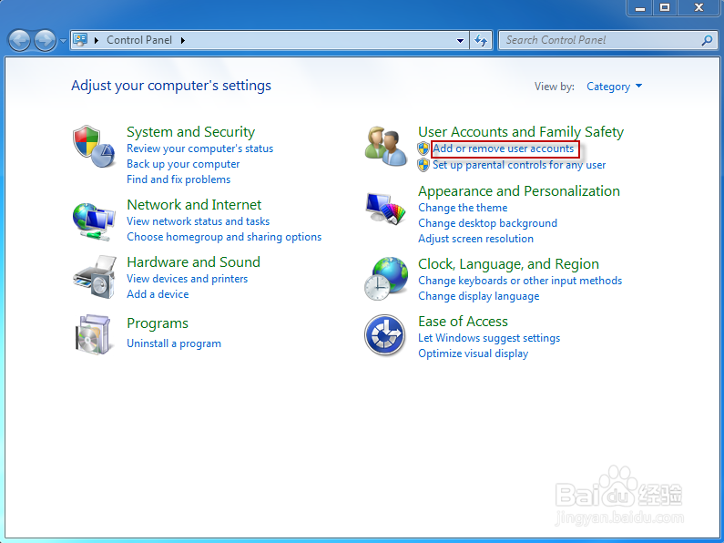 Windows7怎么设置开机密码