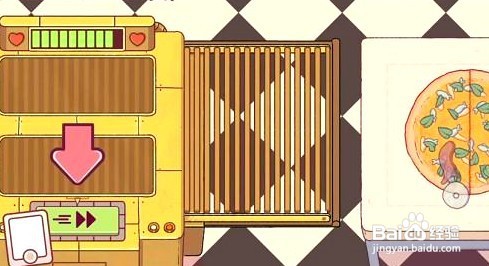 可口的披萨鸡肉凯撒沙拉披萨在哪做