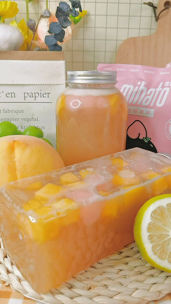 冰瑶桃桃乌龙茶