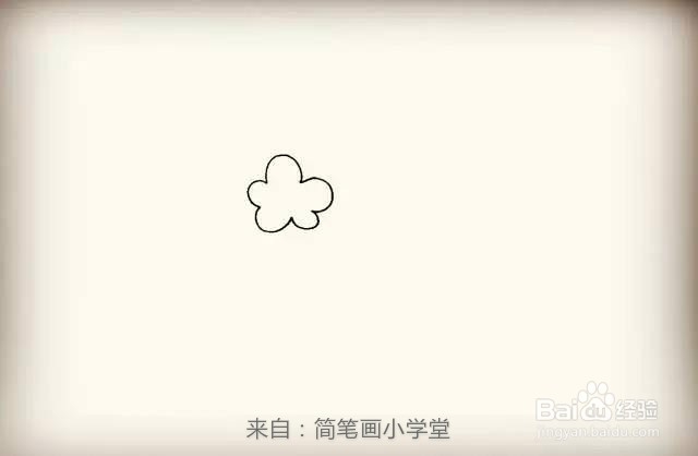 【梅花简笔画怎么画】梅花的画法