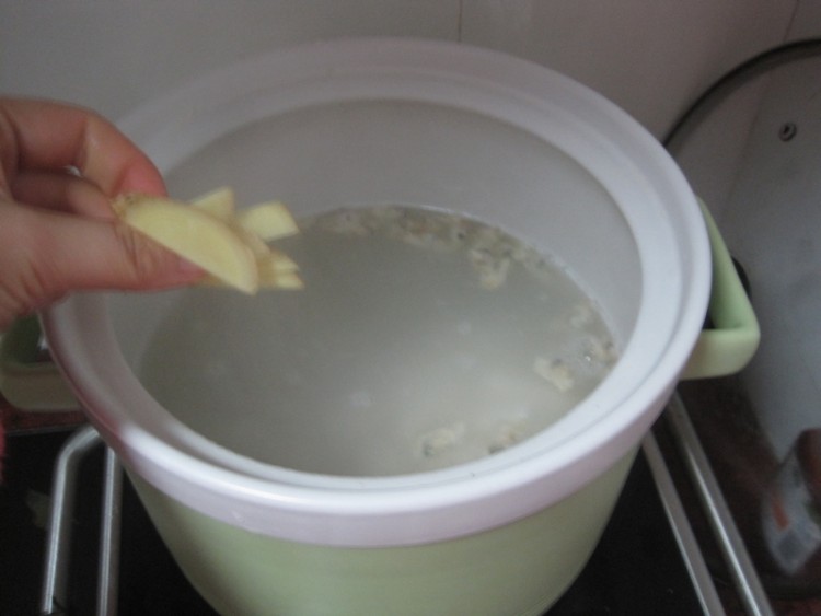 蛤蜊肉淮山粥，看完你心动了吗?