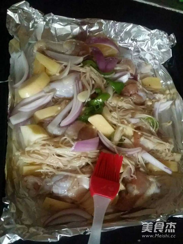 烤鸡翅根的做法