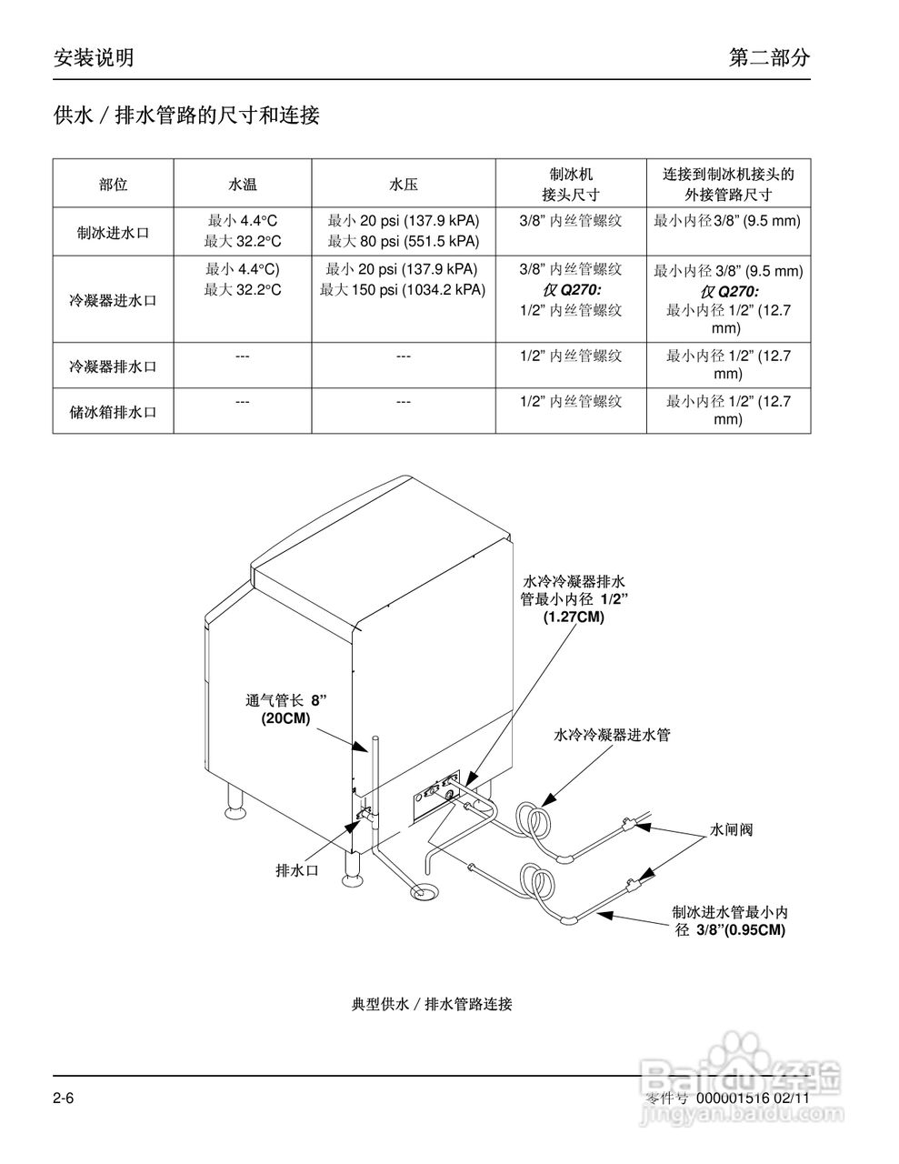 Manitowoc万利多QY0214A制冰机说明书:[2]